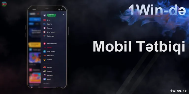 1Win, veb saytındakı bütün funksiyaları özündə birləşdirən mobil mərc tətbiqini təqdim edir.